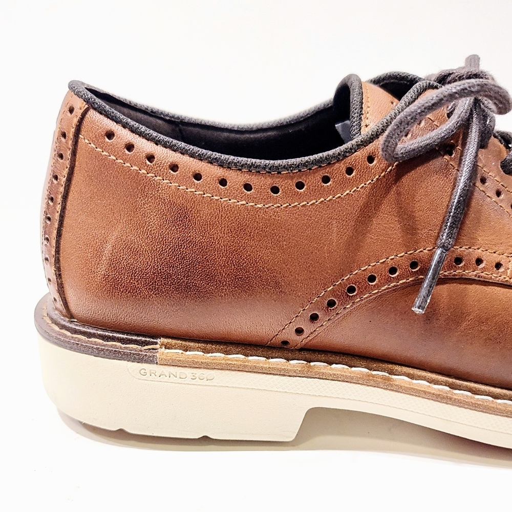Cole Haan Go To Oxford Dress Shoe Men's 7M Grand 360 C34125 British Tan - Picture 10 of 11